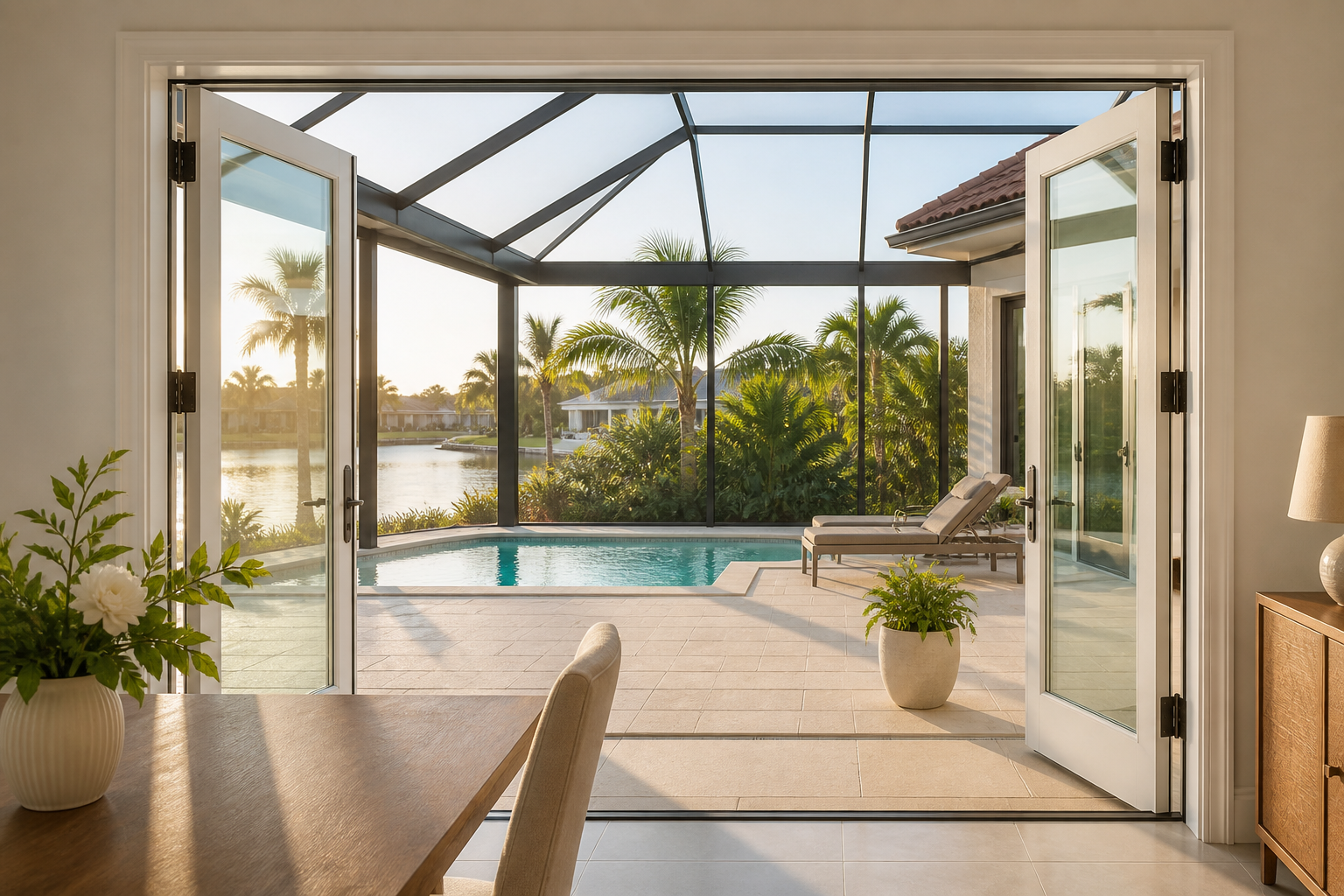 French & Double Doors in Little Gables, FL | Winslow Windows & Doors - detail 1