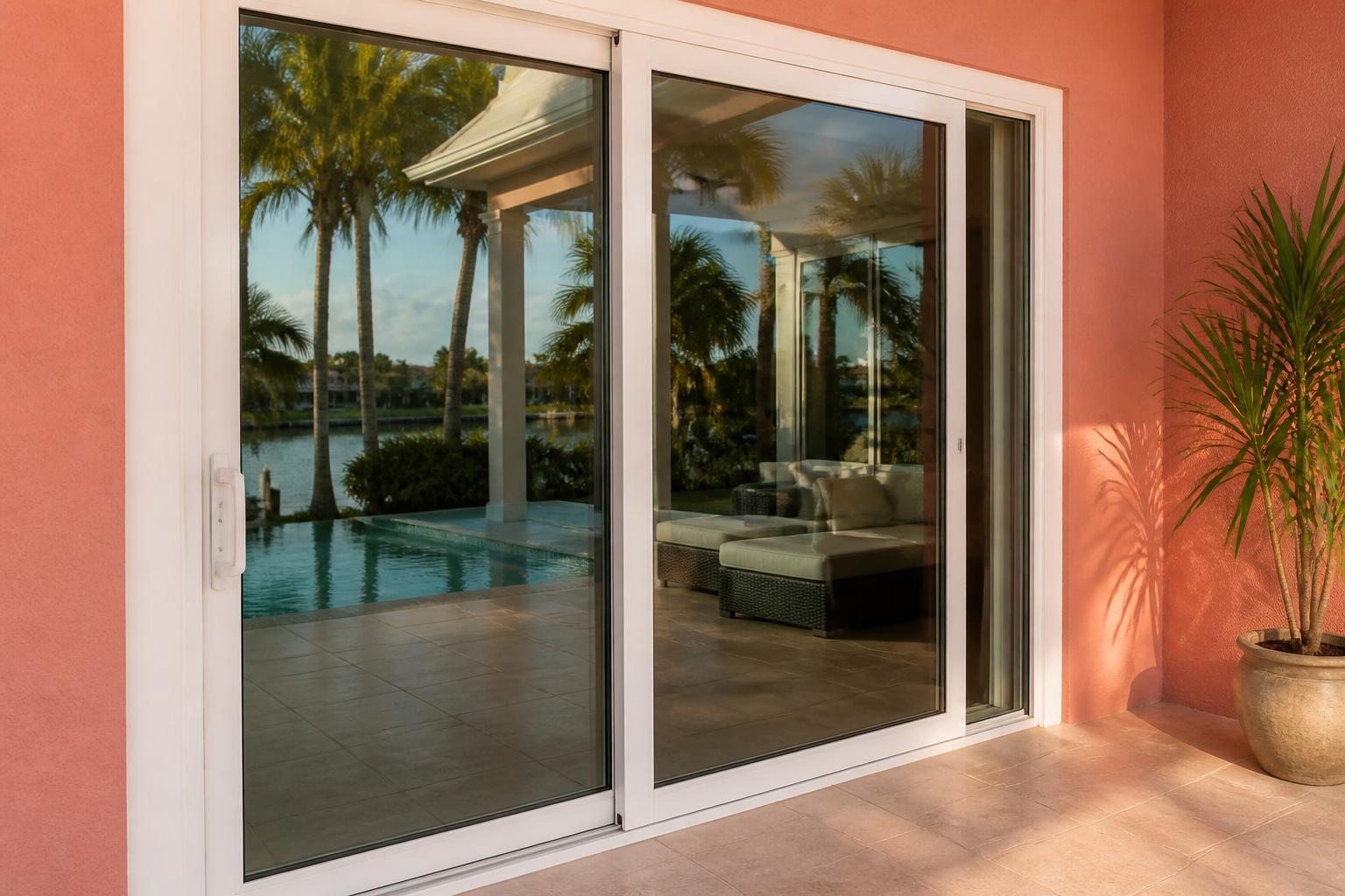 Sliding Glass & Patio Doors in Little Gables, FL | Winslow Windows & Doors - detail 1